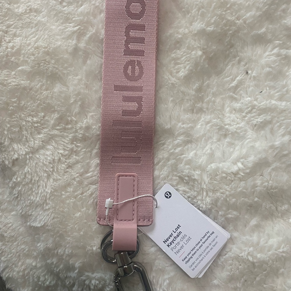 Lululemon Athletica Pink Key & Card Holder